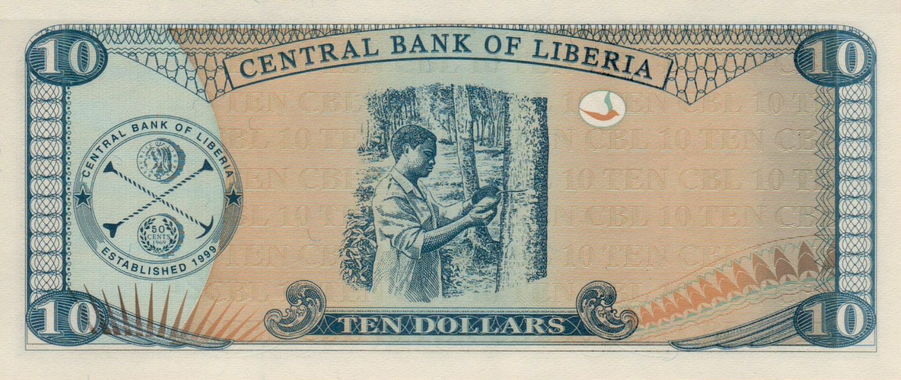 Liberia 10 2006 UNC P-27/c